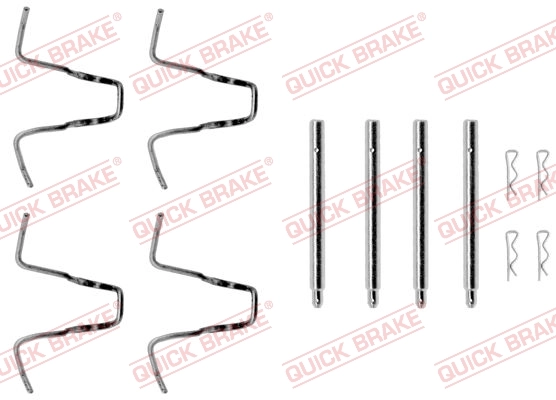 Accessory Kit, disc brake pad